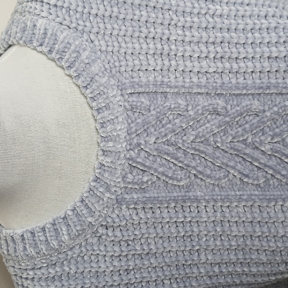 Rumi + Ryder the chenille cable knit sweater size 12 large - Picture 3 of 13